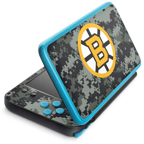 NHL Boston Bruins Camo Nintendo 2DS XL (2017) Skin
